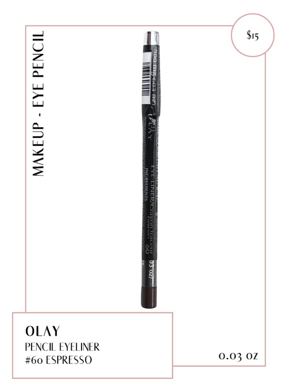 Olay Pencil Eyeliner #60 Espresso